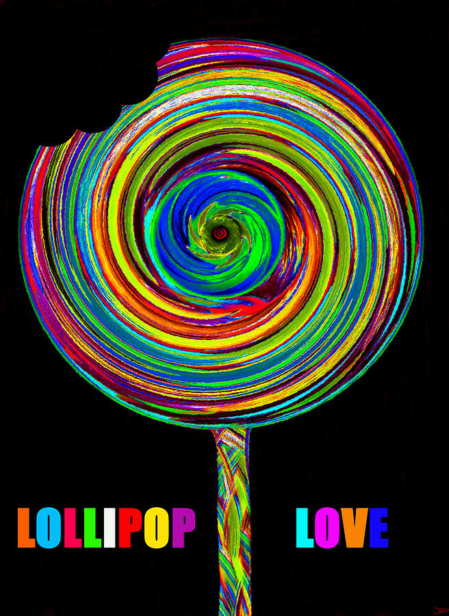 Lollipop Love Painting by David Lee Thompson