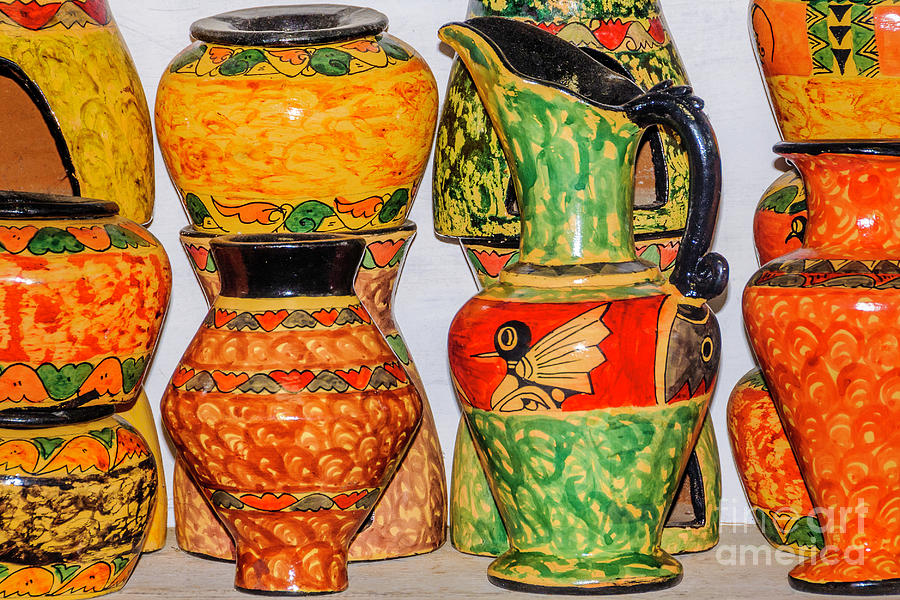 Lombok Pottery Photograph by Werner Padarin