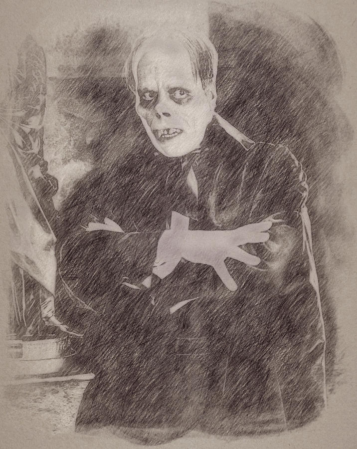 Lon Chaney Painting
