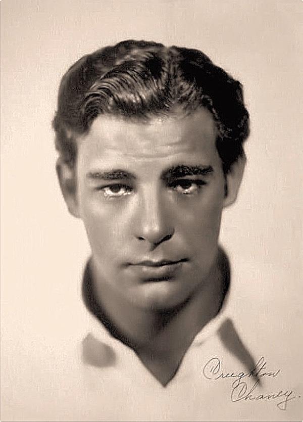 Lon Chaney, Jr. when he called himself Creighton c.1930 Photograph by David Lee Guss