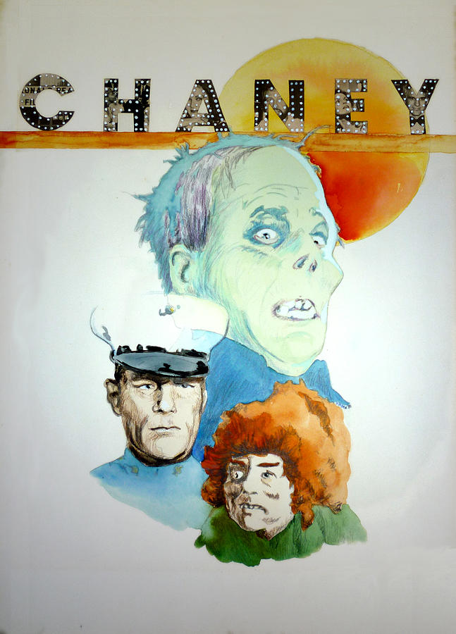 Lon Chaney Sr Painting by Bryan Bustard