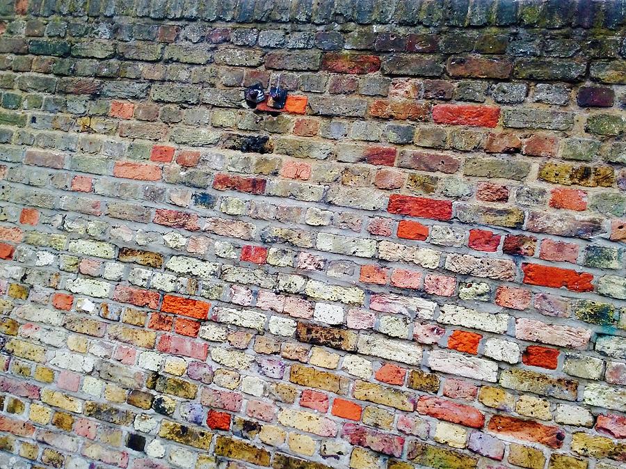 London Photograph - London Bricks by Tiffany Marchbanks