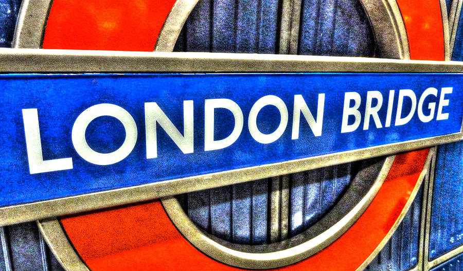 London Bridge Underground Photograph by Leah Palmer