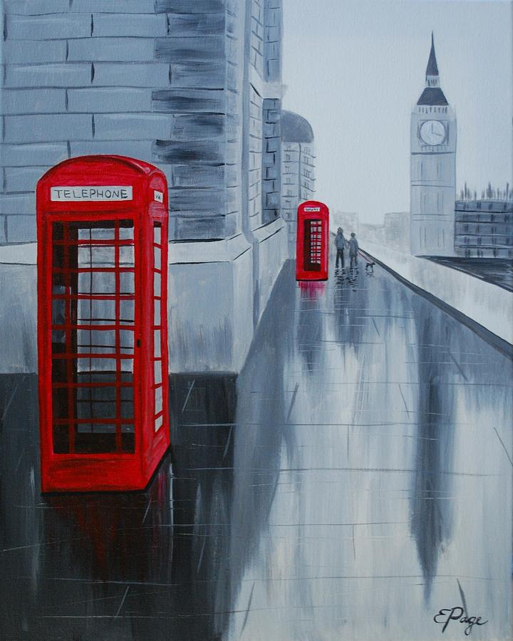 London Calling Painting by Emily Page
