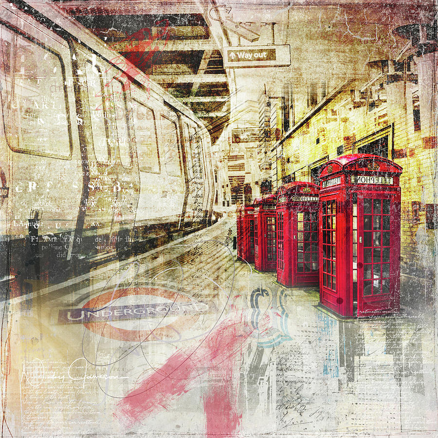 London Calling  Digital Art by Nicky Jameson