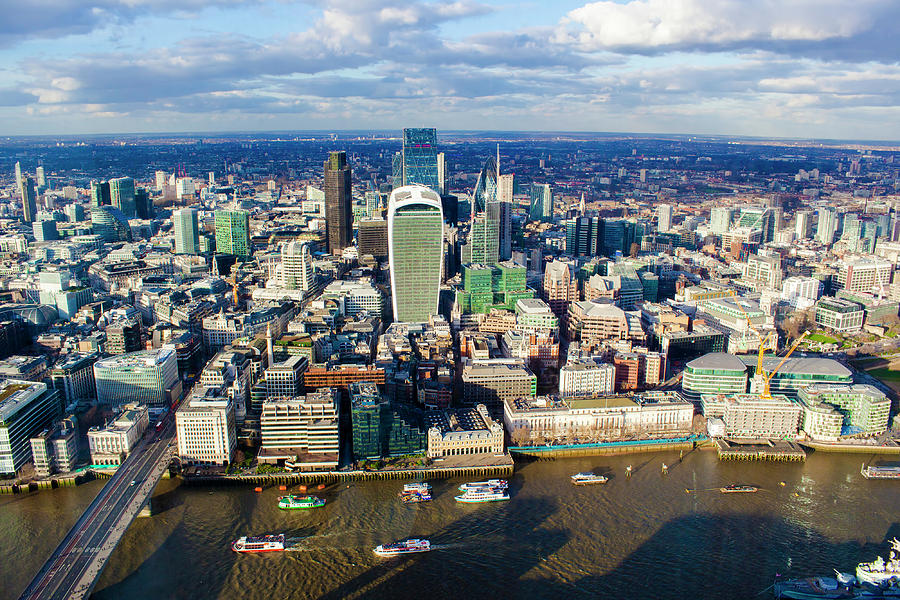 aerial tour of london