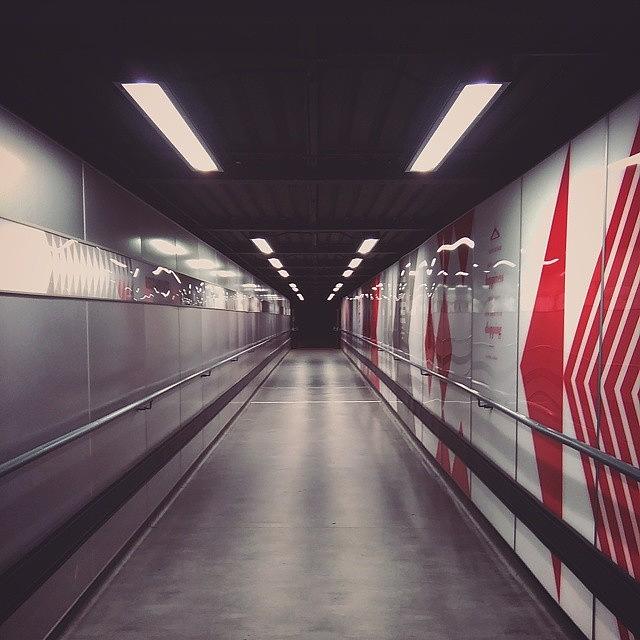 London Photograph - #london #city #htc #htcdesire #tunnel by Ludwig Amadeus