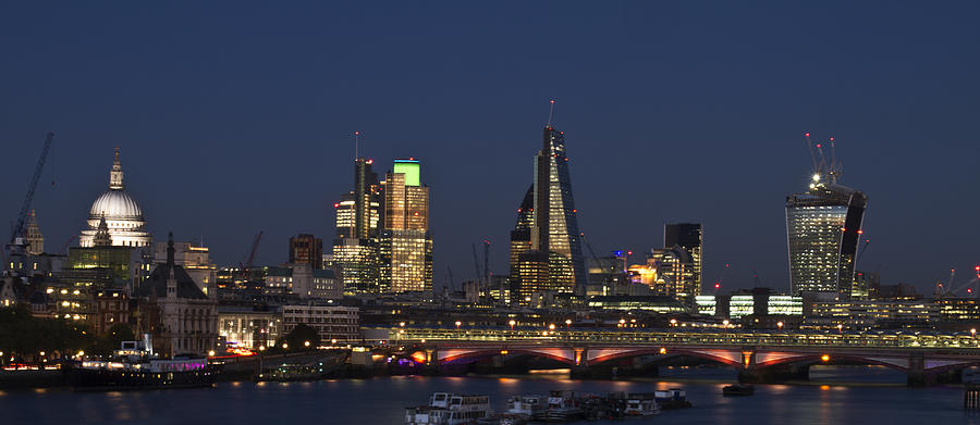 London City Skyline Photograph by David French