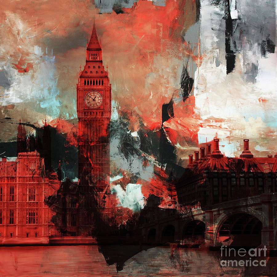 Big Ben London  Painting by Gull G