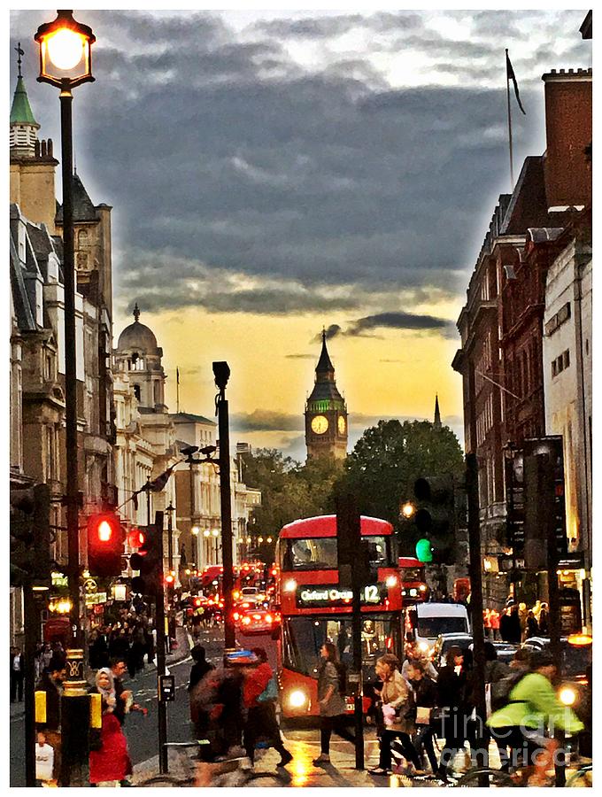 London Digital Art Photograph by Veronica Batterson