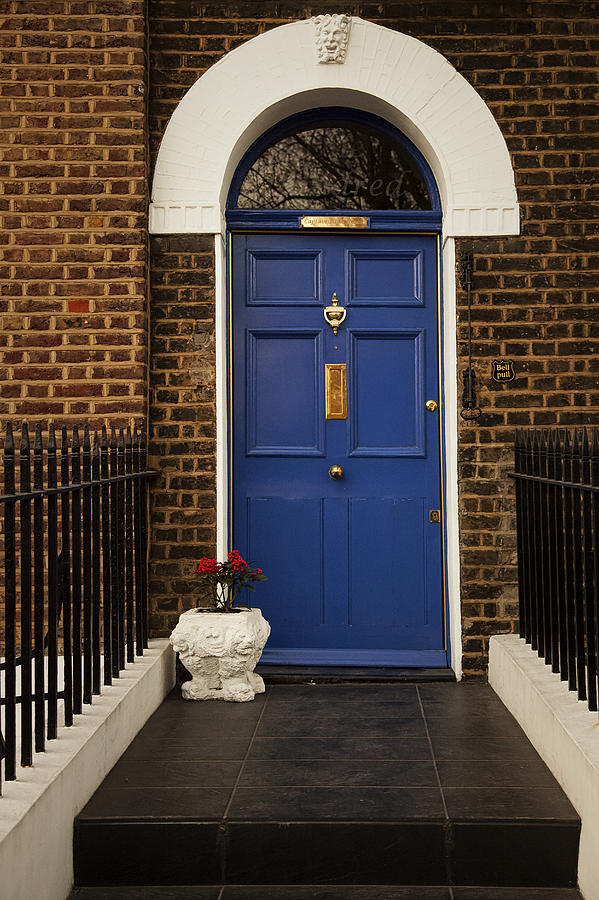 London Photograph - London Doorway by Andrew Soundarajan