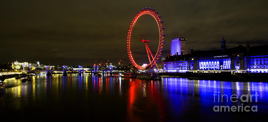 London Eye Photograph by Georg Schmeiser