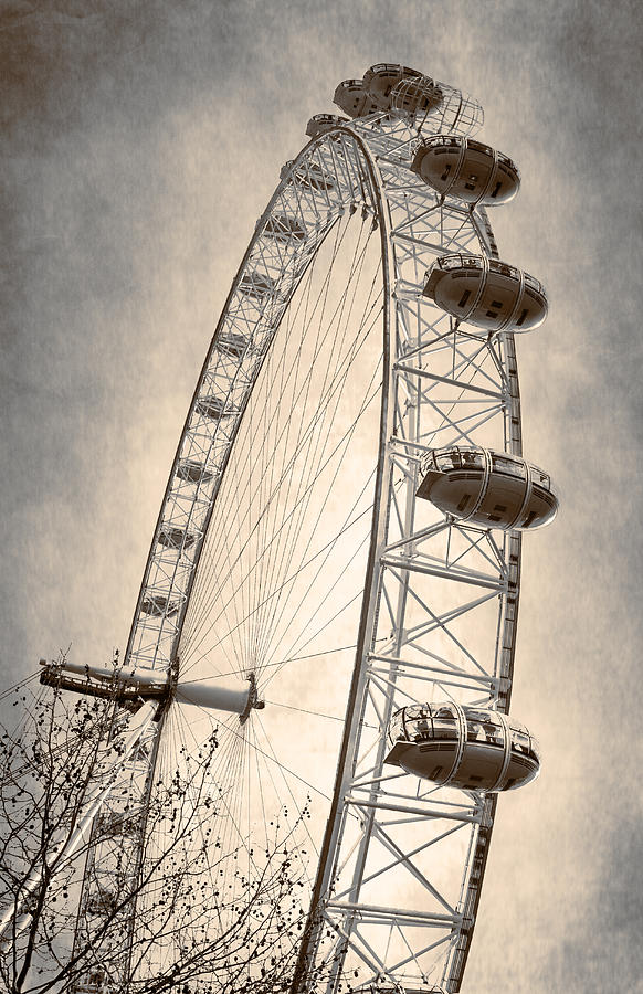 London Eye III Photograph by Joan Carroll