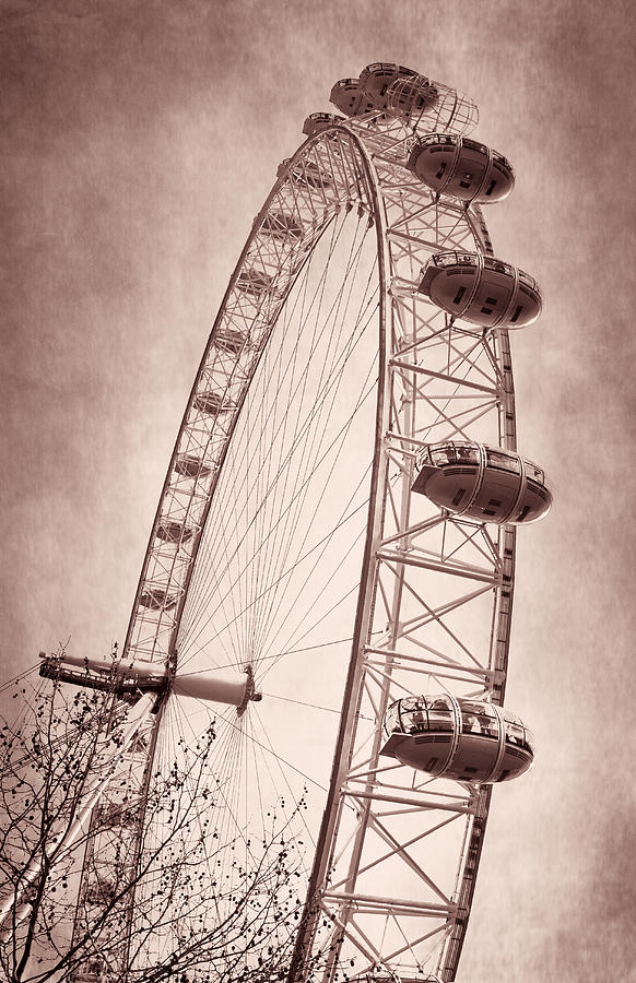 London Eye IV Photograph by Joan Carroll