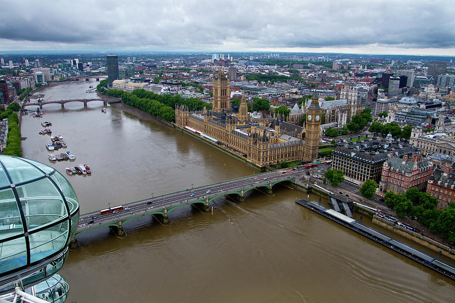 London Eye Photograph by Jason Wolters