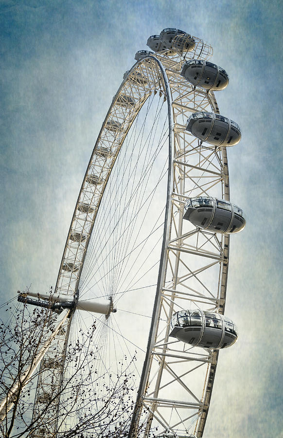 London Eye Photograph by Joan Carroll