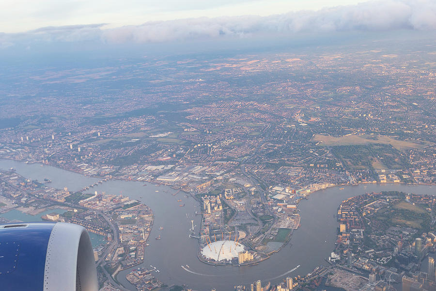 London From The Air Photograph by David Pyatt