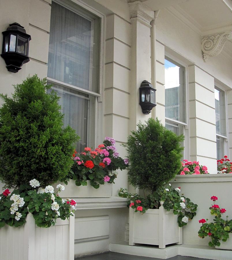 London Front Porch Photograph by Betty Buller Whitehead