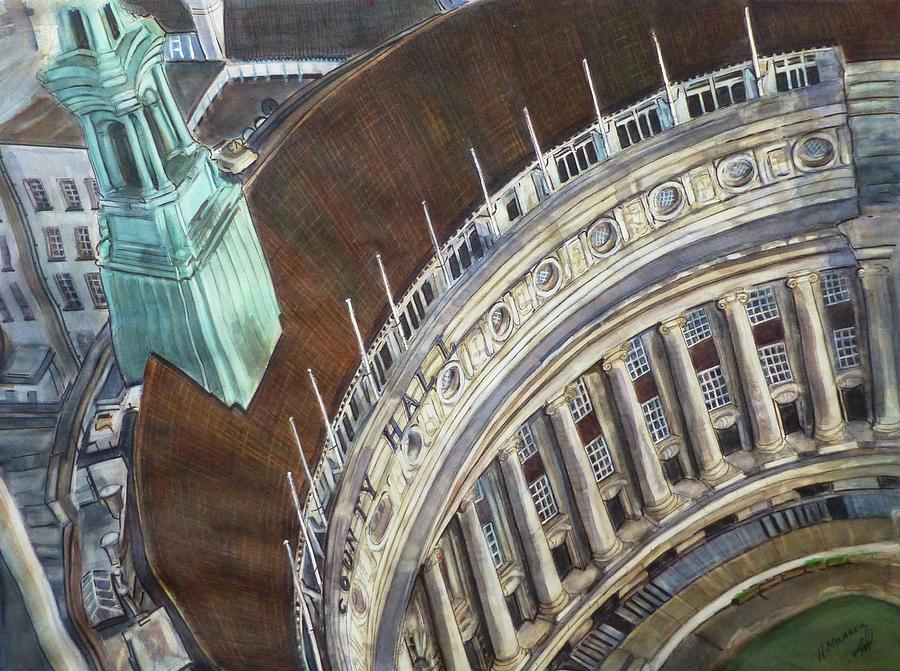 London III Painting by Henrieta Maneva