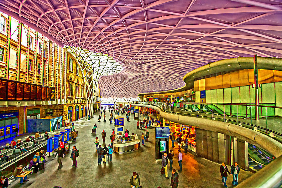 London Kings Cross Station Photograph by David French
