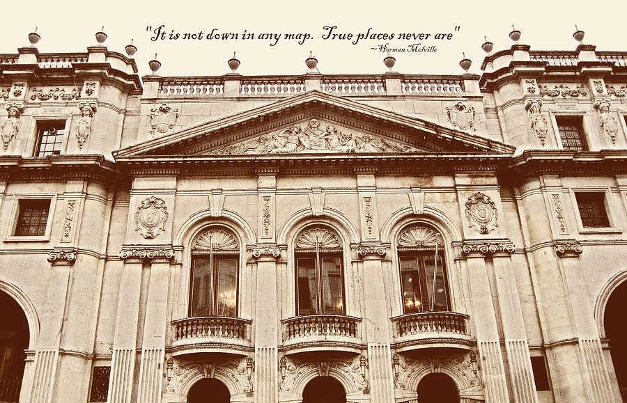 LONDON LIVING quote Photograph by JAMART Photography