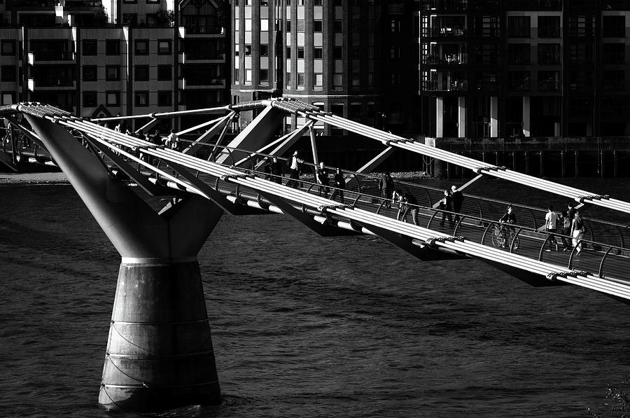 London Millennium Footbridge Photograph by Dutourdumonde Photography