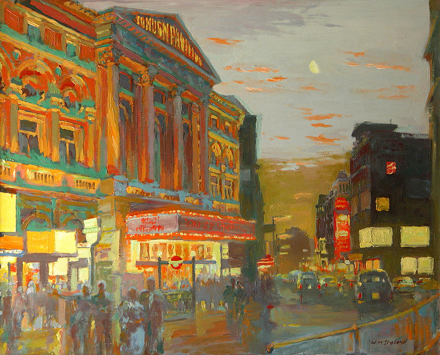 London Painting - London Night  by William Ireland