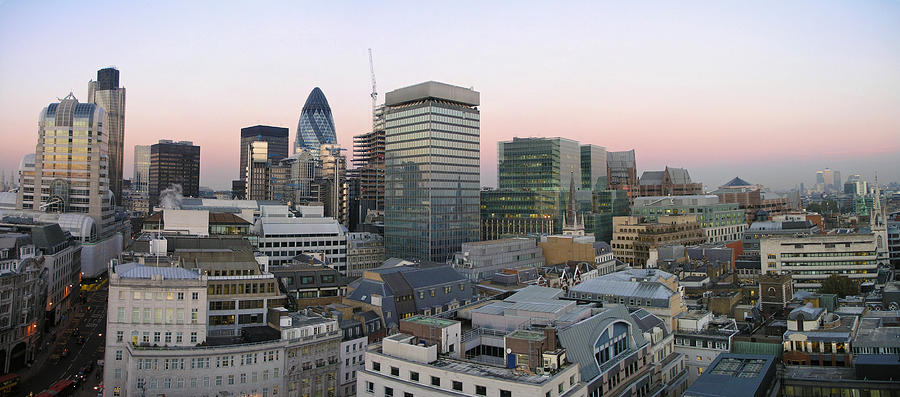 London Panorama From The Monument Photograph by Romeo Reidl London Panorama From The Monument Photograph by Romeo Reidl