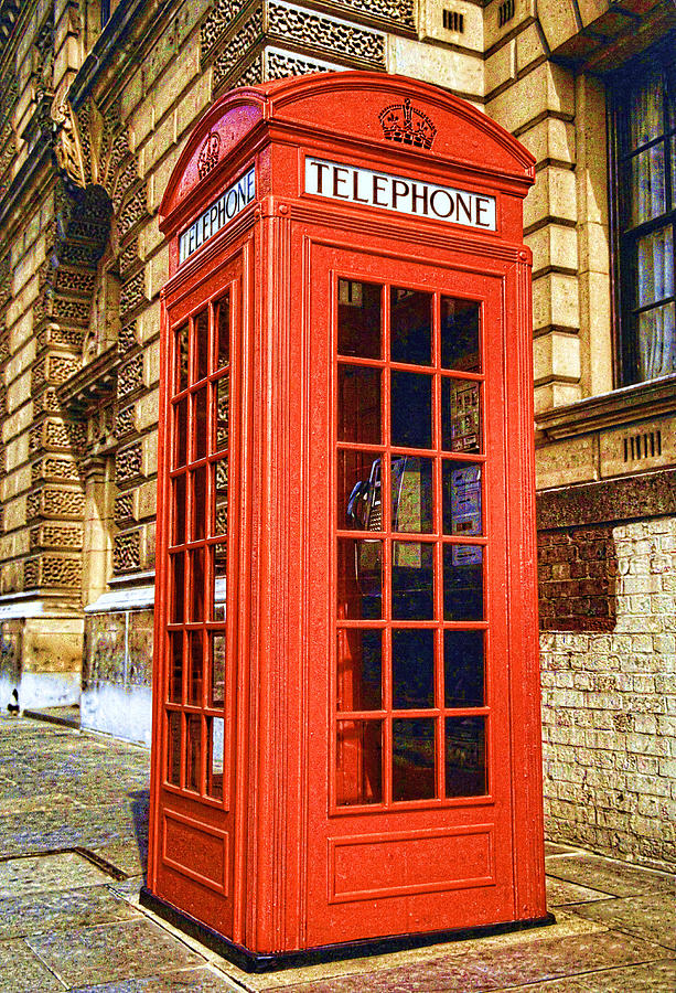 London Phone Booth #1 Photograph by Dennis Cox