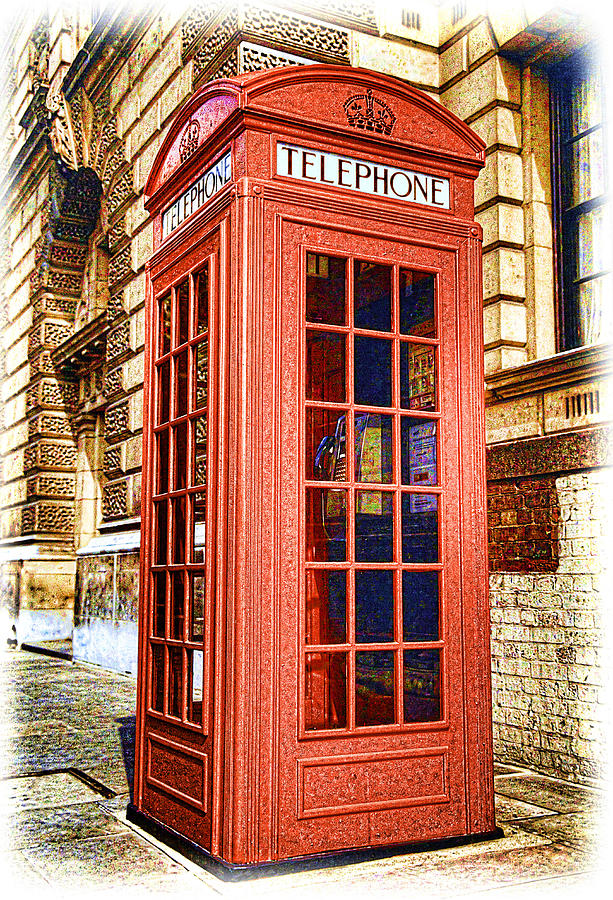 London Phone Booth #2 Photograph by Dennis Cox
