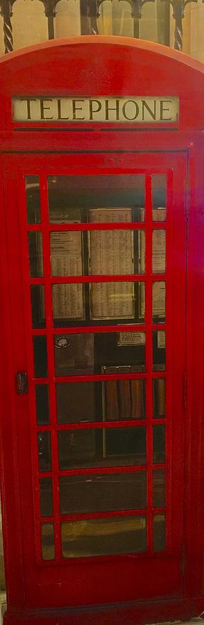 London Phone Booth Painting by Kenlynn Schroeder