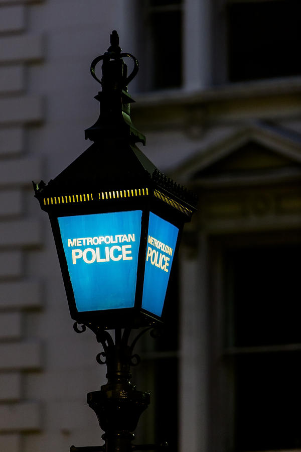 London Police Lamp Photograph by Andy Myatt