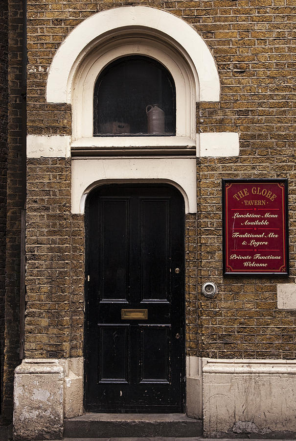 London Pub Doorway Photograph by Andrew Soundarajan