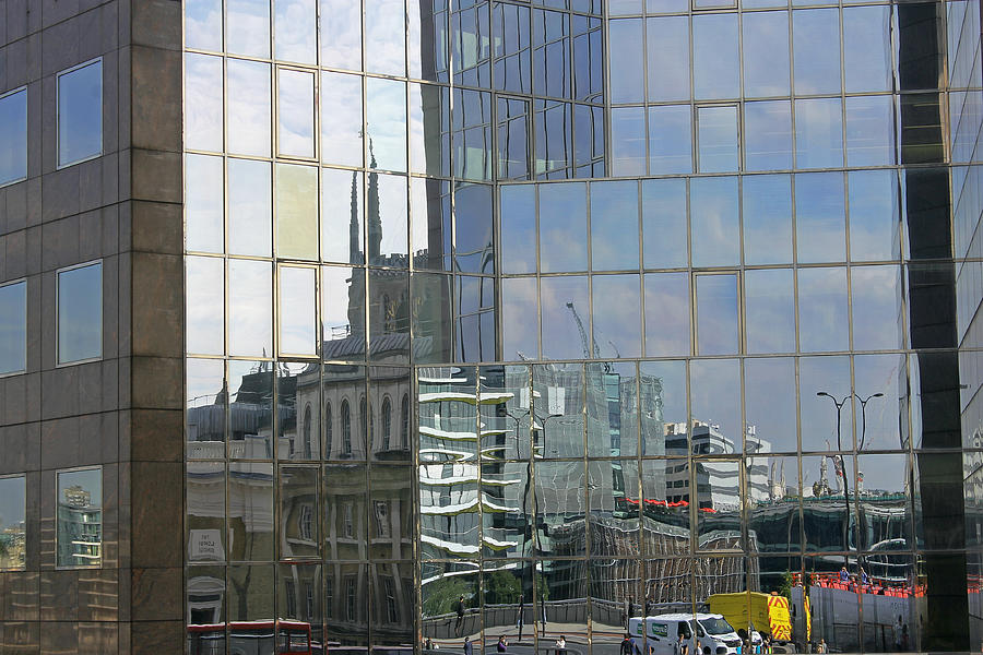 London Reflections Photograph by Tony Murtagh