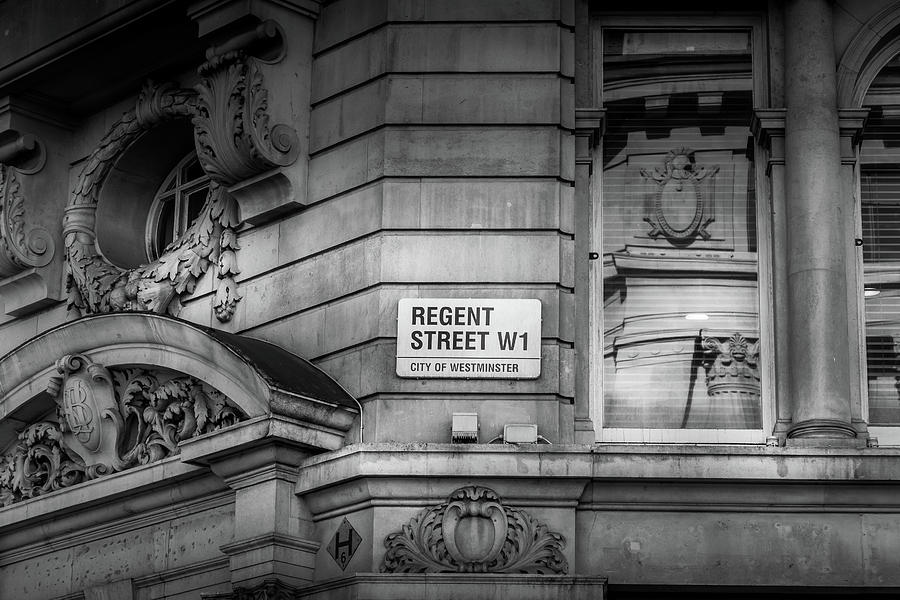 London Regent Street Photograph by Georgia Clare