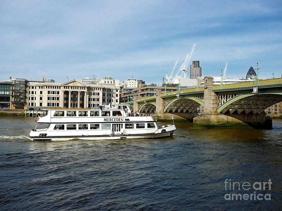 London River View Photograph by Francesca Mackenney