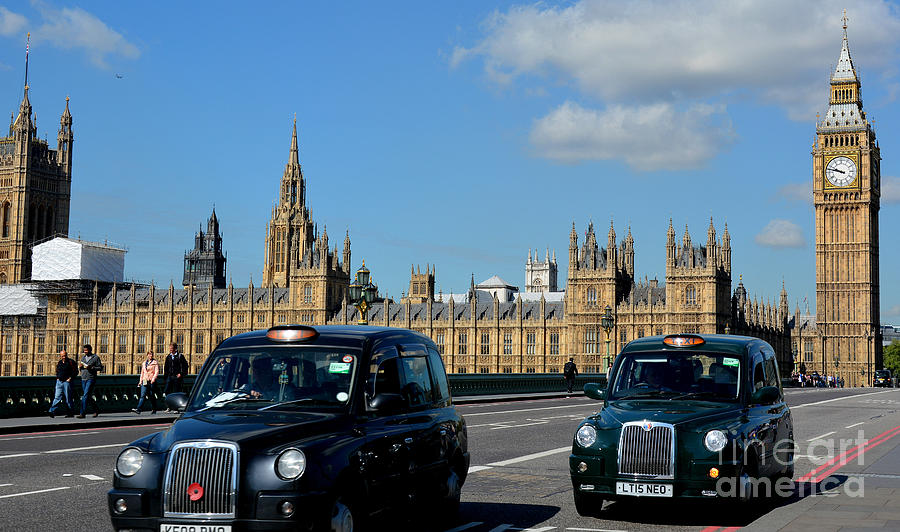 London Taxi Photograph by Tatyana Searcy