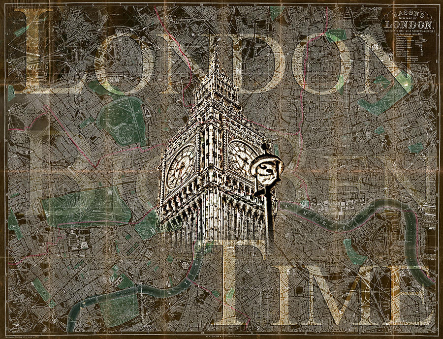 London Time Photograph by Sharon Popek