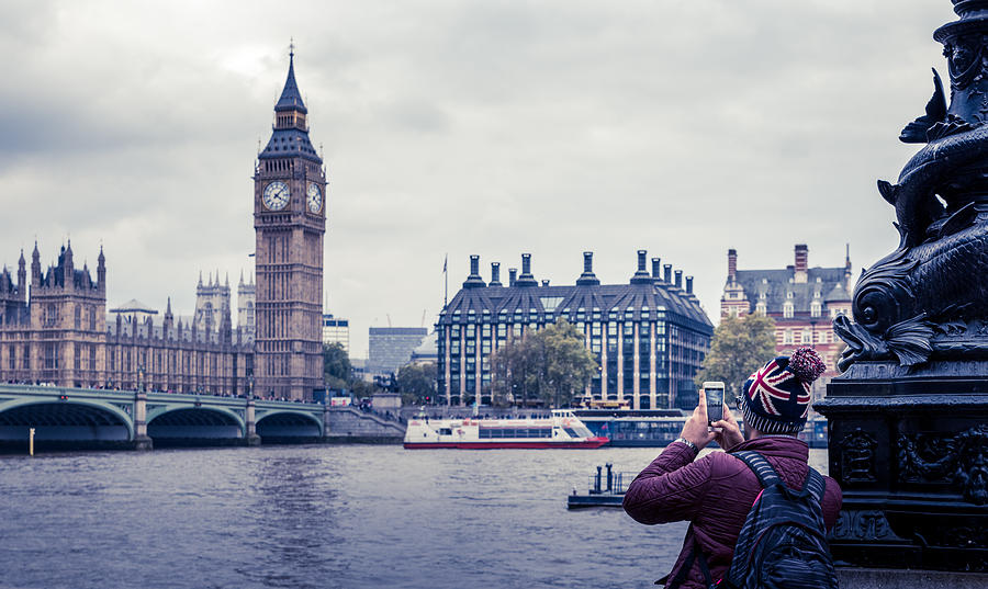 London Tourist Photograph by Matt Malloy