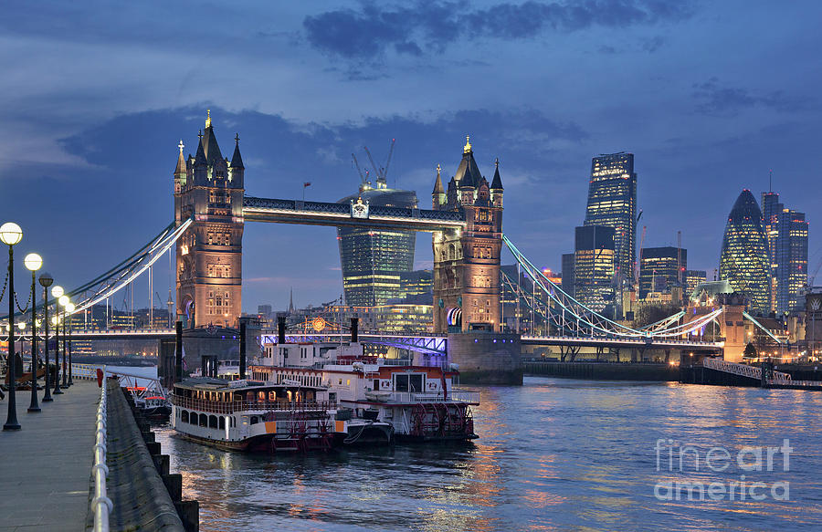 London Tower Bridge Photograph by David Bleeker
