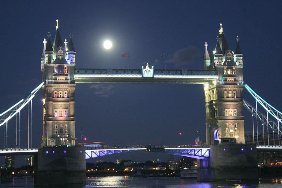 London Tower Bridge Photograph by Diane Lindon Coy
