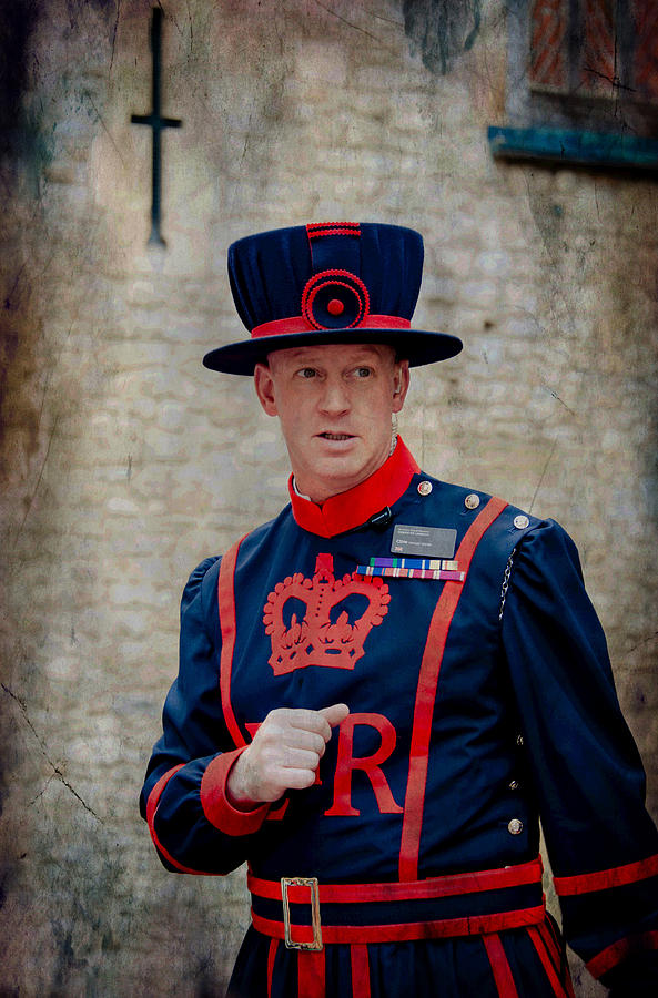 London Tower Guard Photograph by Bill Howard