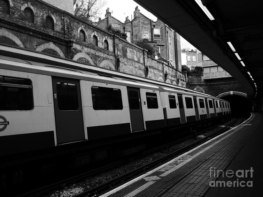 London Tube Photograph by Lexa Harpell