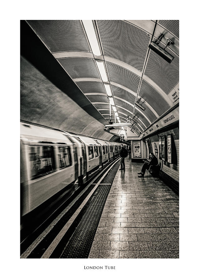 London Tube Photograph - London Tube by Phil Fiddyment