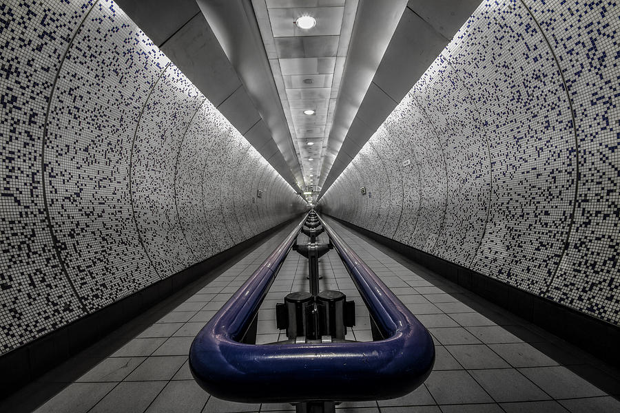 London Photograph - London Underground by Marzena Grabczynska Lorenc