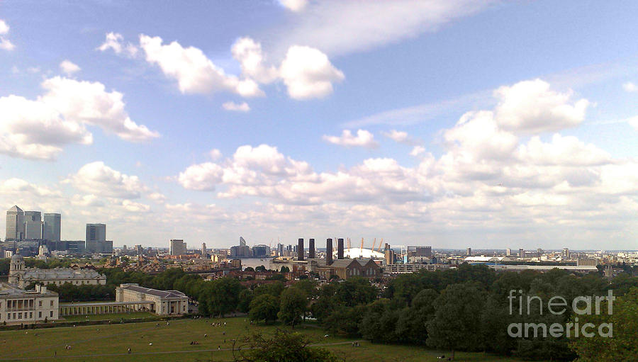 View from Greenwich 2 Photograph by Francesca Mackenney