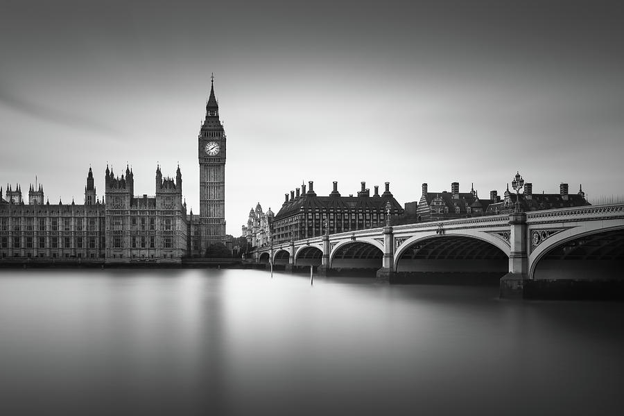 Big Ben Photograph - London, Westminster Bridge by Ivo Kerssemakers