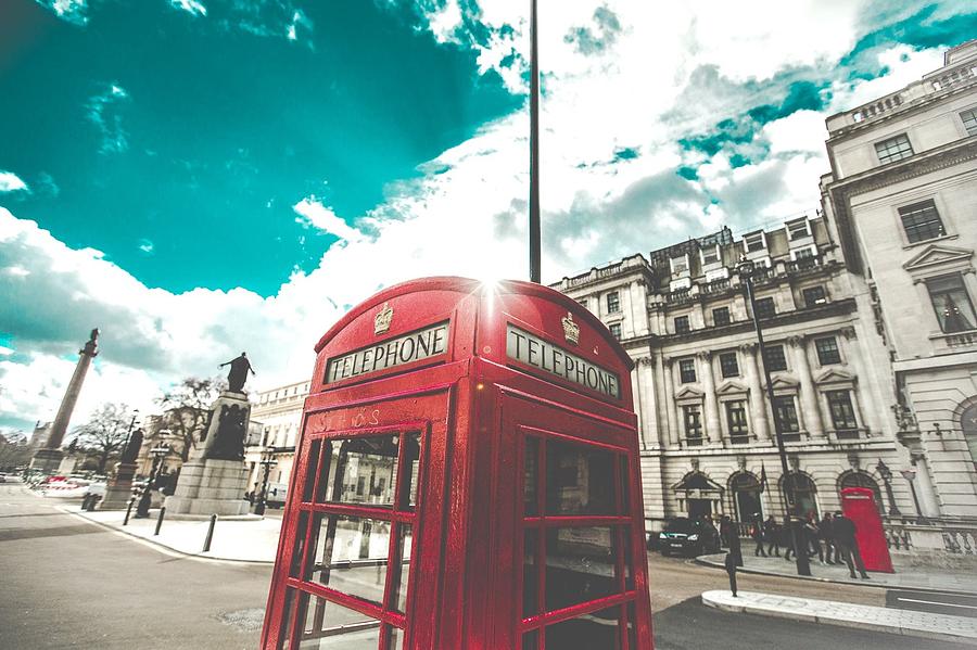 London Photograph - Londons calling  by Vojta Bartonicek