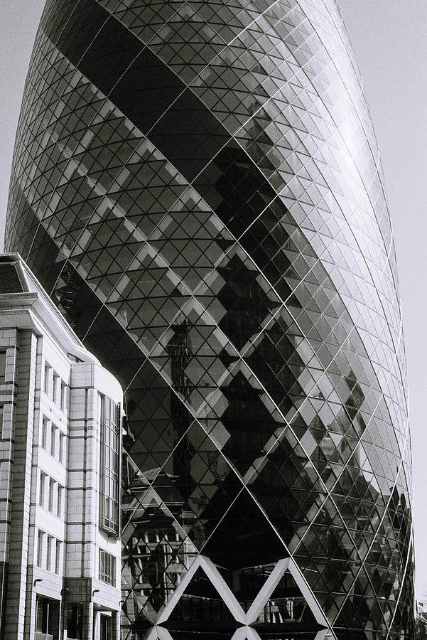 Londons Gherkin Photograph by Shaun Higson