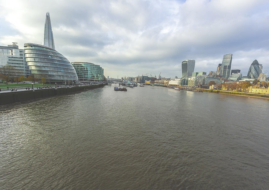 Londons river Photograph by Patrick Kain